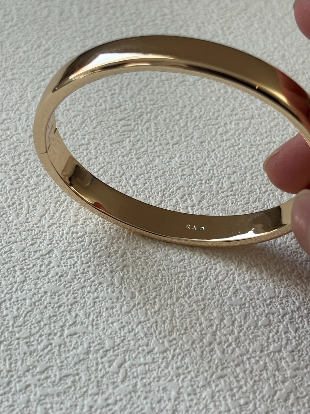 NWOT Roxanne Assoulin Gold Stacked Metal Bracelets duo